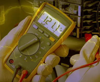 What does OL mean on a multimeter